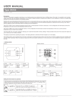 OJ Electronics OCD2 Instrukcja obsługi
