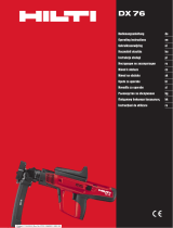 Hilti DX 76 Instrukcja obsługi