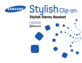 Samsung HS3000 Instrukcja obsługi