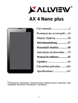 Allview AX4 Nano Plus alb Instrukcja obsługi