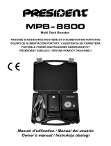 PRESIDENT MPB - 8800 Instrukcja obsługi
