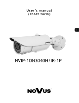 Novus NVIP-1DN3040H/IR-1P Instrukcja obsługi