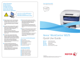 Xerox WORKCENTRE 6025 Instrukcja instalacji