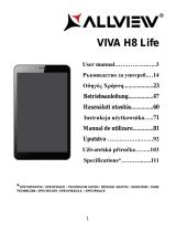 Allview Viva H8 Life Instrukcja obsługi