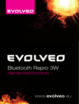 Evolveo Bluetooth repro 3W Instrukcja obsługi