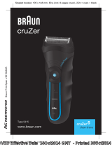Braun cruZer5 clean shave Instrukcja obsługi