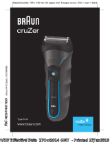 Braun cruZer6 clean shave Instrukcja obsługi