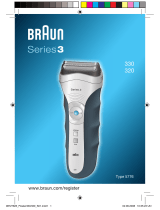 Braun 330, 320, Series 3 Instrukcja obsługi