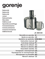 Gorenje GS-308 Instrukcja obsługi