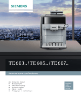 Siemens TE603201RW/05 Instrukcja obsługi