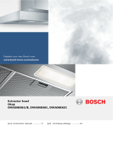 Bosch Chimney Hood Instrukcja obsługi