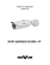 Novus NVIP-6DN5021H/IRH-1P Instrukcja obsługi