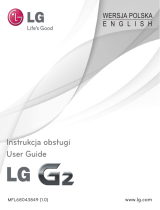 LG LGD802.A6IPWH Instrukcja obsługi