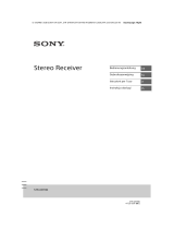 Sony STR-DH190 Instrukcja obsługi