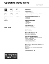 Hotpoint ldf 12314 b Instrukcja obsługi