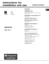 Hotpoint AQ7L 29 U (EU) instrukcja