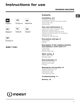 Indesit EWD 71051 W EU instrukcja