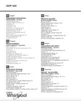 Whirlpool ADP 522 WH Instrukcja obsługi