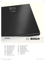 Bosch PPW3105/01 Instrukcja obsługi