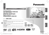 Panasonic DVDS53 Instrukcja obsługi