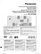 Panasonic SCHT340 Instrukcja obsługi