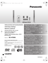 Panasonic SCHT855 Instrukcja obsługi