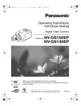 Panasonic NVGS140EP Instrukcja obsługi