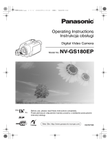 Panasonic NVGS180EP Instrukcja obsługi