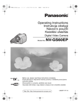 Panasonic NVGS60EP Instrukcja obsługi