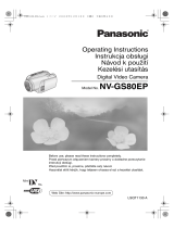 Panasonic NVGS80EP Instrukcja obsługi