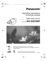 Panasonic NVGS75EP Instrukcja obsługi