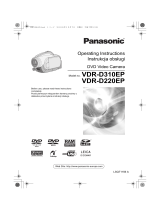 Panasonic VDRD220EP Instrukcja obsługi