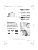 Panasonic VDRD300EP Instrukcja obsługi