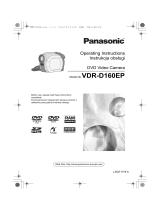 Panasonic VDRD160EP Instrukcja obsługi