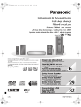 Panasonic SC-PTX5 Instrukcja obsługi