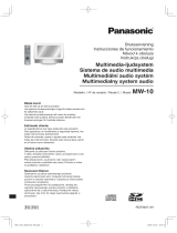 Panasonic mw 10 Instrukcja obsługi