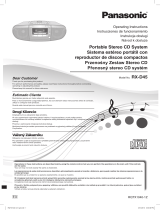 Panasonic RXD45EG Instrukcja obsługi