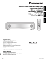 Panasonic SA-XR700 Instrukcja obsługi