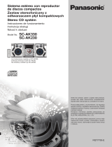 Panasonic SCAK230 Instrukcja obsługi