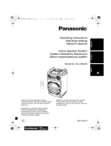 Panasonic SC-CMAX5E Instrukcja obsługi