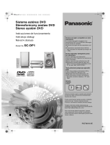 Panasonic sc dp 1 Instrukcja obsługi