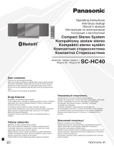 Panasonic SCHC40EP Instrukcja obsługi