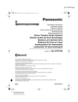 Panasonic SCHTE180EG Instrukcja obsługi