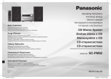 Panasonic SC-PM02 Instrukcja obsługi