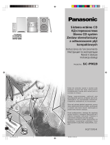 Panasonic sc pm 19 Instrukcja obsługi