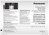 Panasonic SCPM200EP Instrukcja obsługi