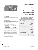 Panasonic SCPM38 Instrukcja obsługi