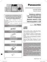 Panasonic sc pm 33 Instrukcja obsługi