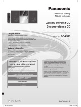 Panasonic SCPM5 Instrukcja obsługi
