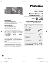 Panasonic SCPM42 Instrukcja obsługi